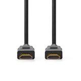 Nedis CVGP35000BK50 HDMI Trade; kabel HDMI Trade; złącze HDMI Trade; Złącze 8k@60 Hz EARC Złocone 5,00 M PVC Czarna torebka poliowa