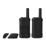 Nedis WLTK0610BK Walkie Talkie Set 2 Handsets Up to 6 km Frequency channels: 8 PTT Vox to 3 hours of headphone output 2 Headsets Black