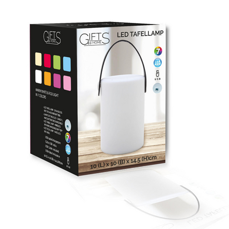 Tafellamp led met handvat incl.usb kabel