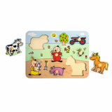 Studio 100 Form Puzzle Farm Junior Wood 7 Stücke