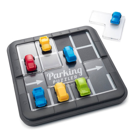 Intelligente Spiele – Parkrätsel – 60 Aufgaben – Denksportaufgabe – Autos – Reisespiel