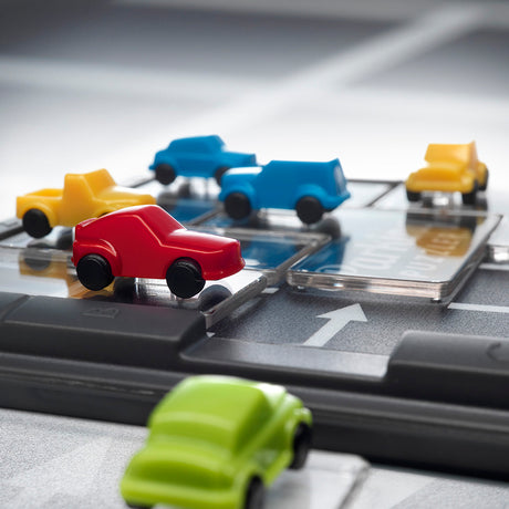 Intelligente Spiele – Parkrätsel – 60 Aufgaben – Denksportaufgabe – Autos – Reisespiel