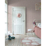 Noordwand Tapete gute Stimmung Hexagon Muster rosa und lila