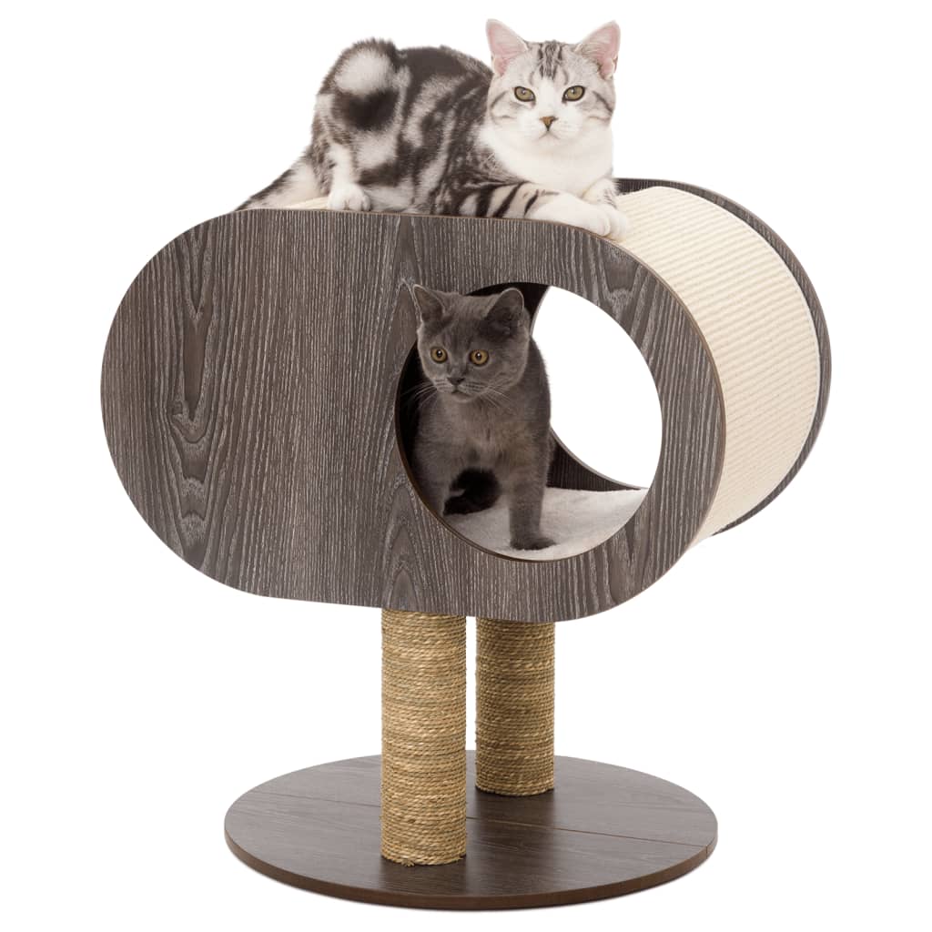 Jack and Vanilla Jack y Vanilla Cat Furniture Cocon Molly 48x48x62 CM Gray