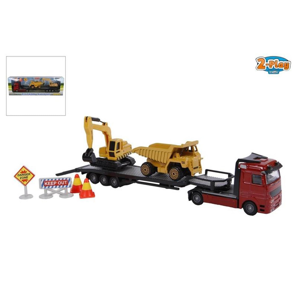 LOADER mit Konstruktionsfahrzeugen