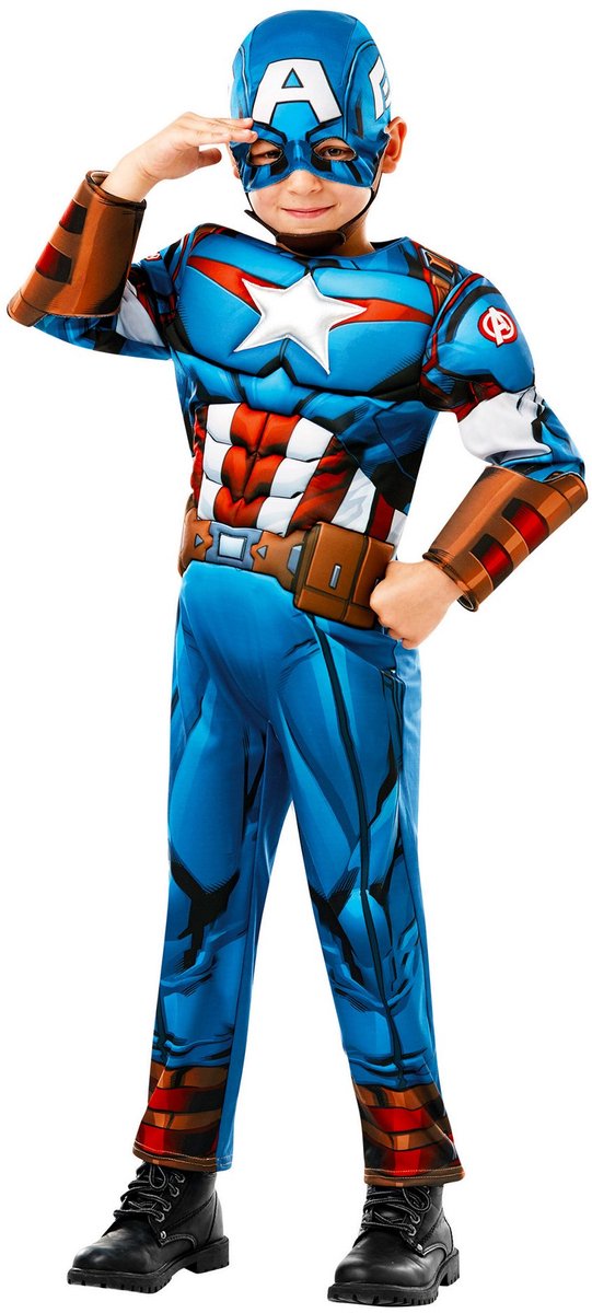 Rubies - marvel the avengers captain america™ verkleedpak - medium