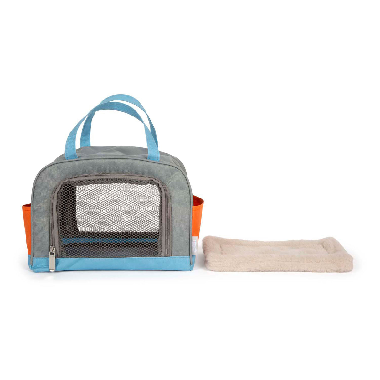 Small Foot - Kuscheltier Katze mit Tragetasche und Pflegeset