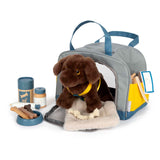 Pequeño Pie - Cuddle Dog con bolsas para transportistas y set de cuidado