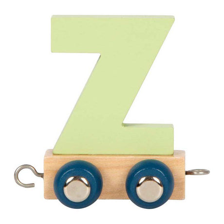 Kleiner Fuß - Holzbuchstabenzug Polar - z