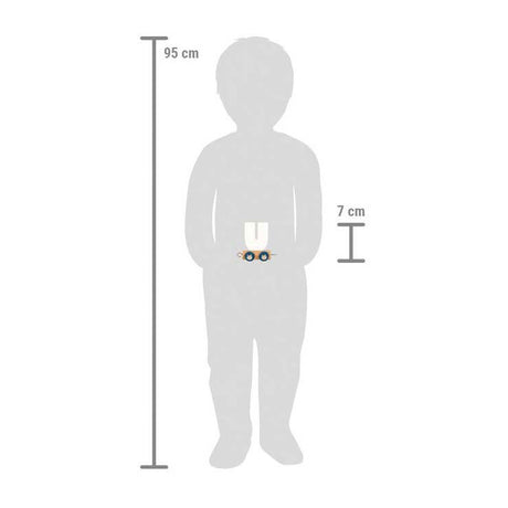 Small Foot - Holzbuchstabenzug Polar - u