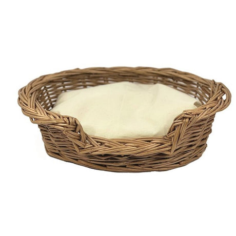 Egmont Toys Hundekorb aus Korbgeflecht 32x24x10 cm