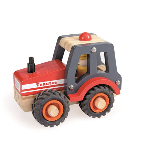 Egmont-Holztraktor. fsc. 13x7x10 cm.