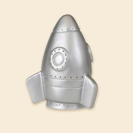 Egmont Lampe Rakete Silber. 25x15 cm