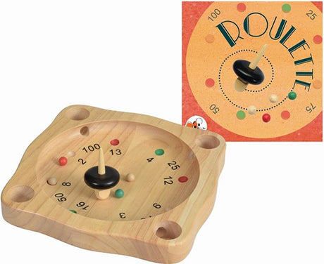 Spiel: Roulette. 25 x 25 x 4 cm 5+