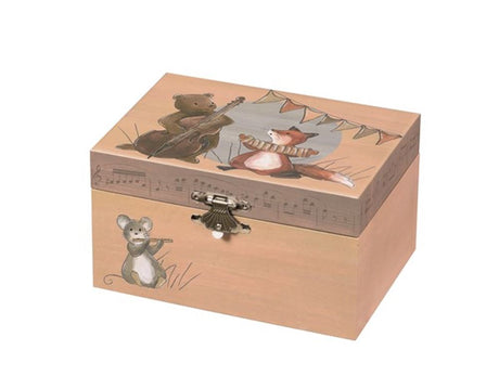 Ty Egmont Schmuckschatulle mit Musik. Musiker