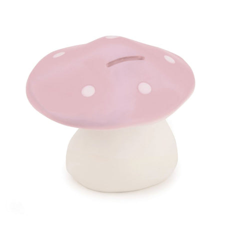 Egmont Spardose Pilz rosa. 11 cm.