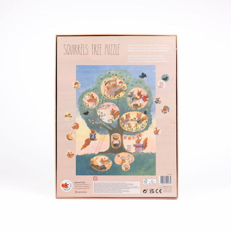 Egmont eekhoorn boompuzzel. fsc. 29x39x3