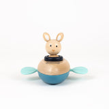 Egmont Clockwater Boat Rabbit. 13x11x7 c