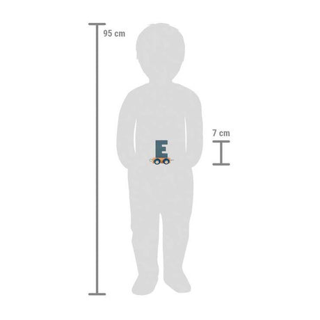 Small Foot - Holzbuchstabenzug Polar - z.B
