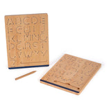 Small Foot - Wood Writing Board Set for Writing Training