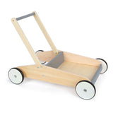 Small foot houten loopwagen grijs