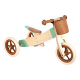 Pieno piccolo - Trike triciclo in legno Caramello marrone