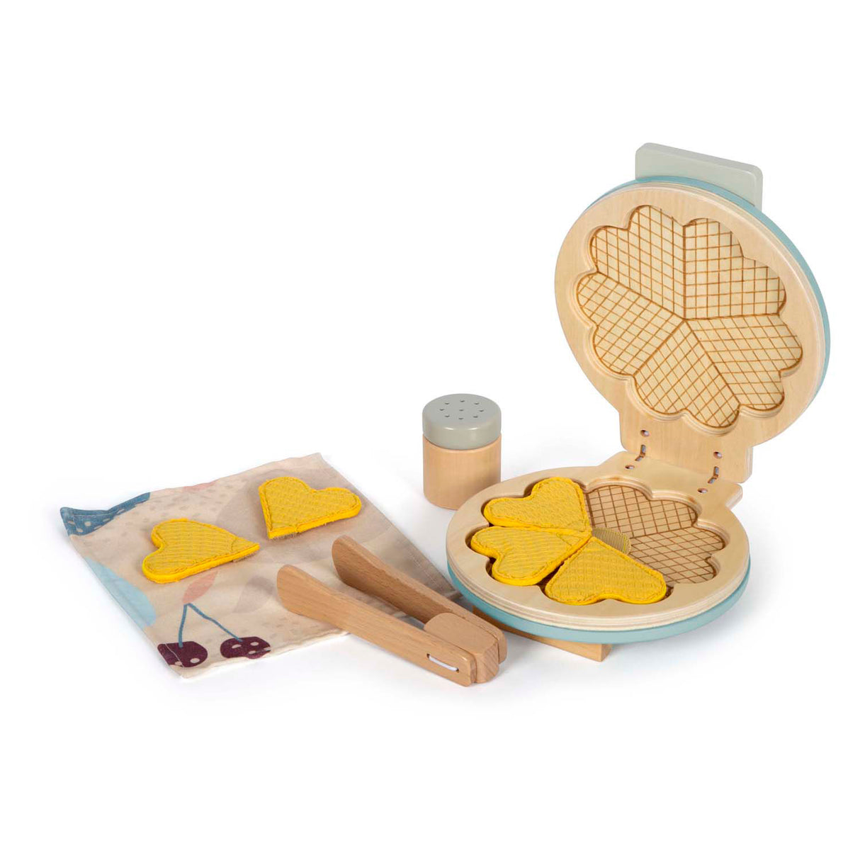 Small Foot - Wood Waffle Iron Play Set, 10dlg.