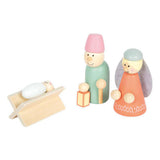 Small Foot - Weihnachtsgeschichten-Spielset mit Krippe aus Holz