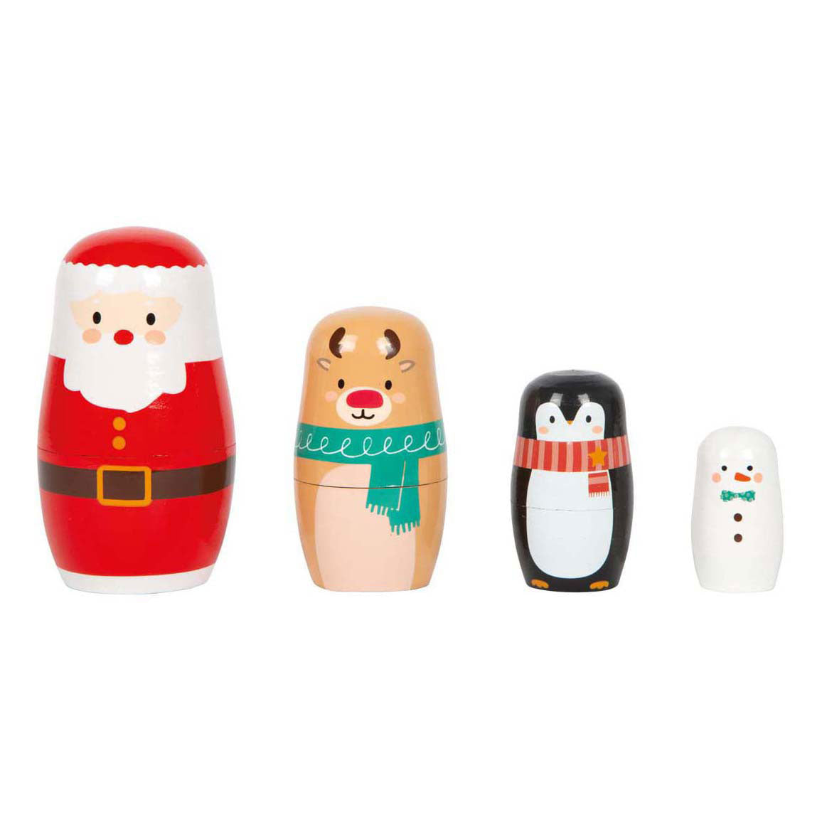Small Foot - Weihnachts-Matroschka-Puppen