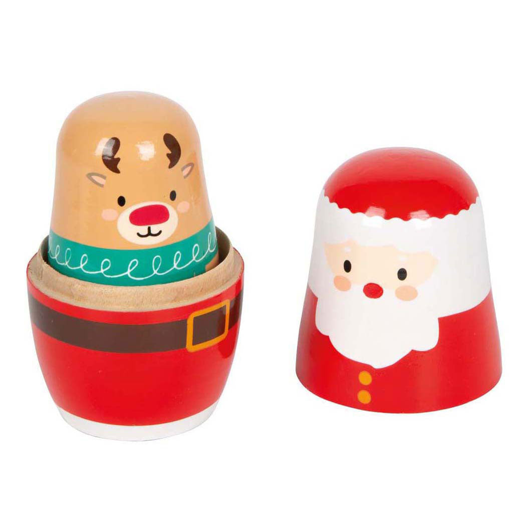Small Foot - Weihnachts-Matroschka-Puppen