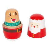 Small Foot - Weihnachts-Matroschka-Puppen