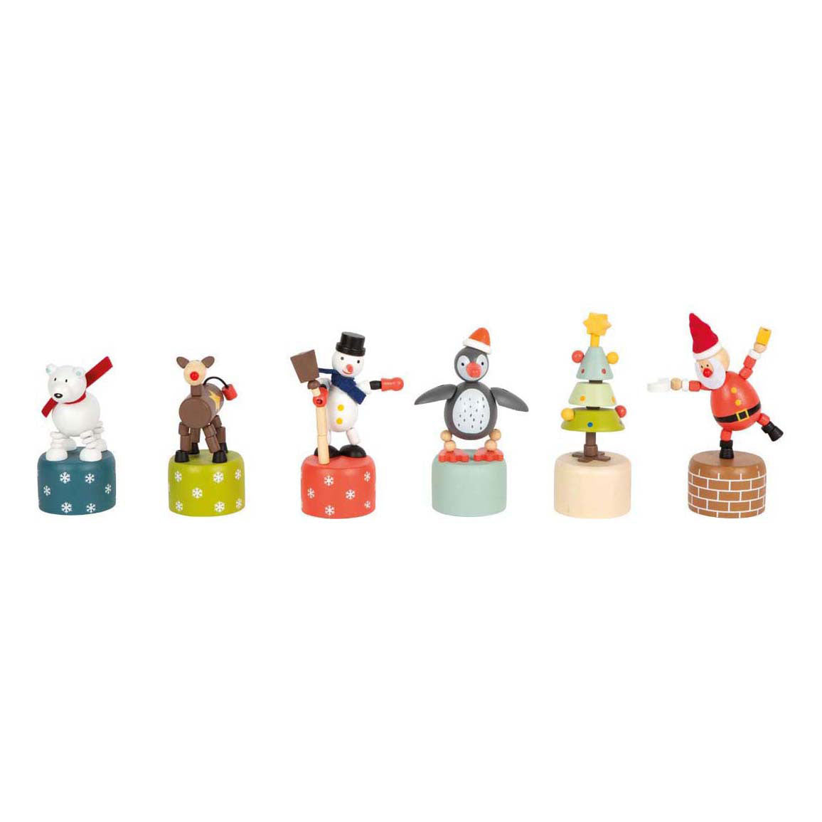 Small Foot - Display Weihnachts- und Wintertanzfiguren, 12-tlg.