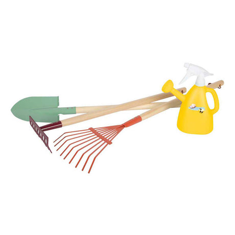 Small Foot - Gartenwerkzeug-Set mit Gießkanne Tiny Garden, 4-tlg.