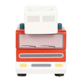 Small Foot - Feuerwehrauto aus Holz mit Drehleiter
