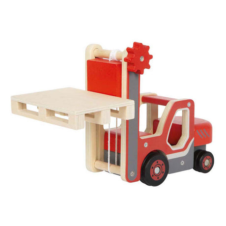 Small Foot - Holzstapler mit Palette