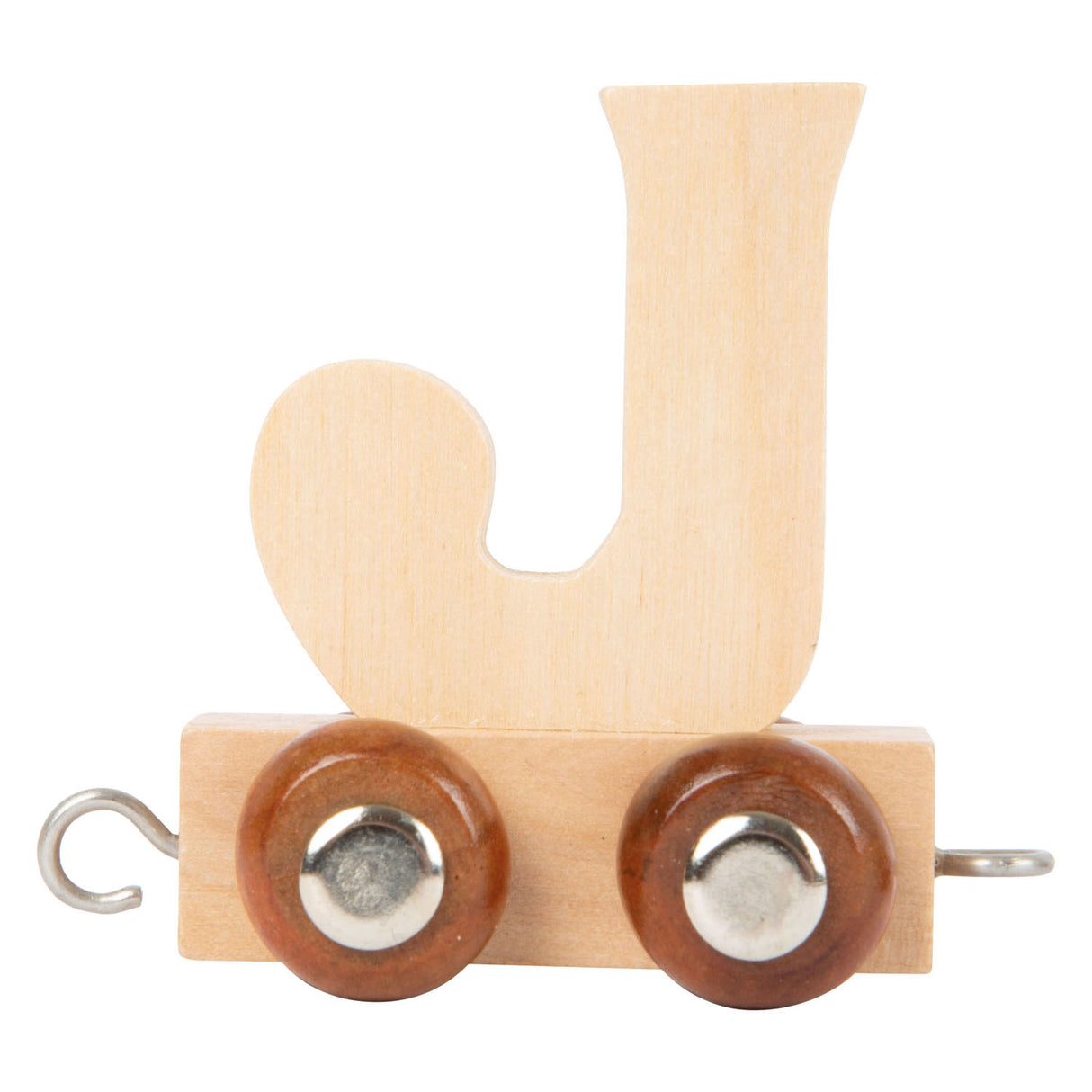 Small Foot - Buchstabenzug aus Holz - j - 12 Stück