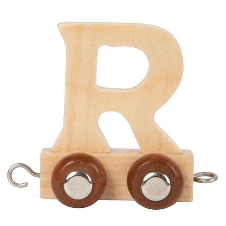 Small Foot - Buchstabenzug aus Holz - r - 12 Stück