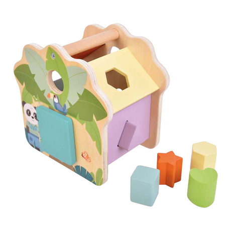 Small Foot - Formensortierer aus Holz Jungle Friends FSC