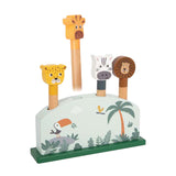 Kleiner Fuß - Holztierform-Spiel Safari FSC