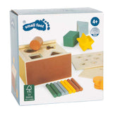 Kleiner Fuß - Montessori-Formspiel aus Holz fsc