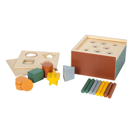 Kleiner Fuß - Montessori-Formspiel aus Holz fsc