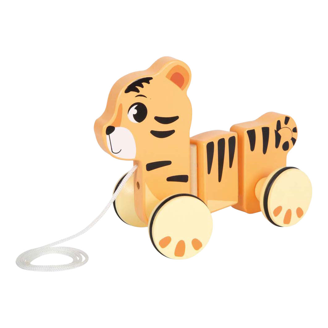 Small Foot - Holzzugtier Tiger Safari FSC