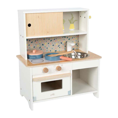 Small Foot - Holz-Terrazzo-Spielküche kompakt