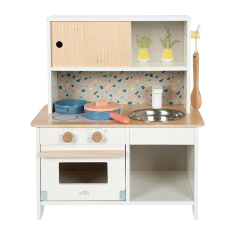 Small Foot - Holz-Terrazzo-Spielküche kompakt