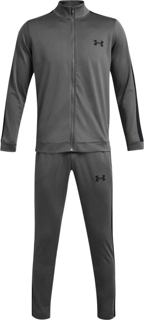 Under Armour UA Rival Knit Trainingsanzug – Grau Herren-Trainingsanzug – Castlerock – Schwarz