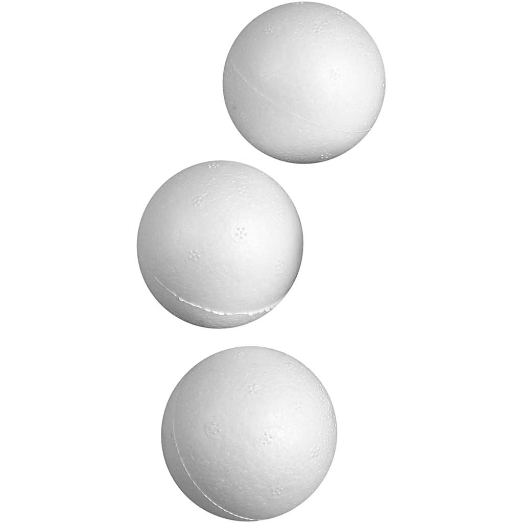 Creativ Company Bälle, D 5 cm, weiß, 50 Stück 1 Box