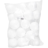 Creativ Company Bälle, D 10 cm, weiß, 25 Stück 1 Box
