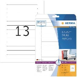 Herma 5069 weißes selbstklebendes Druckeretikett