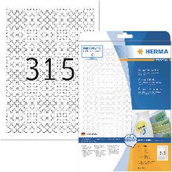 Etiketten herma