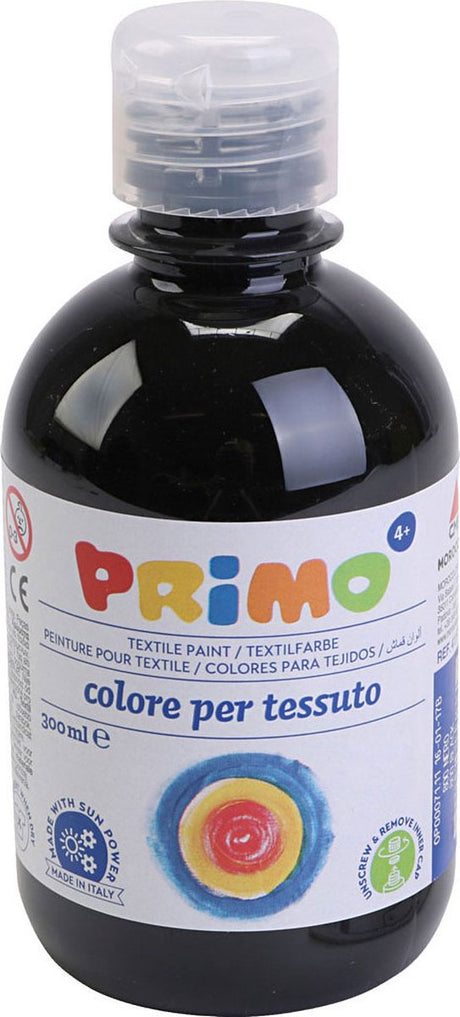 Kreativfirma Textilfarbe schwarz, 300 ml